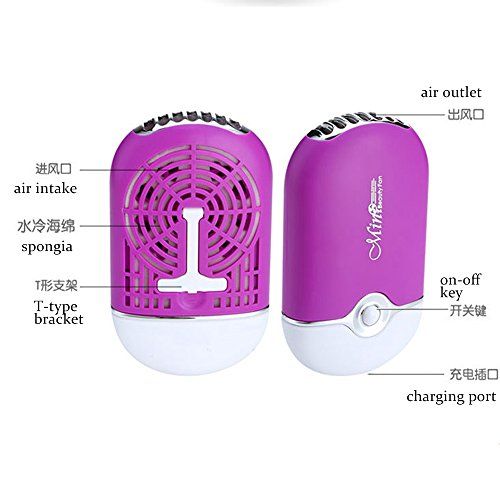  JUMP USB Mini Fan Air Conditioning Blower for Eyelash Extension (Pink)