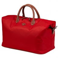 Jump Womens Iconic Overnight Duffle Bag - Stylish Tote for the Professional Business Woman - Luxurious, Lightweight Weekender Duffel with Genuine Leather Trim. Foldable Travel Luggage O