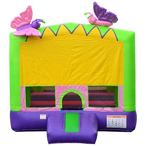  JumpOrange JC-BH13BE Inflatable Bounce House, 13 x 13