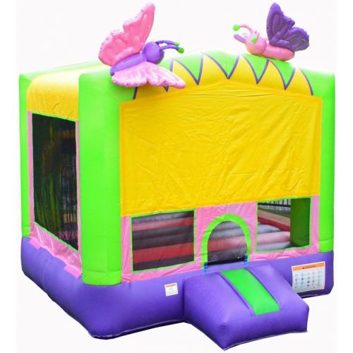  JumpOrange JC-BH13BE Inflatable Bounce House, 13 x 13