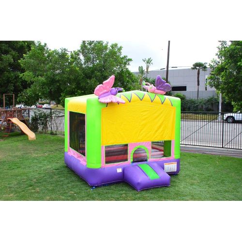  JumpOrange JC-BH13BE Inflatable Bounce House, 13 x 13