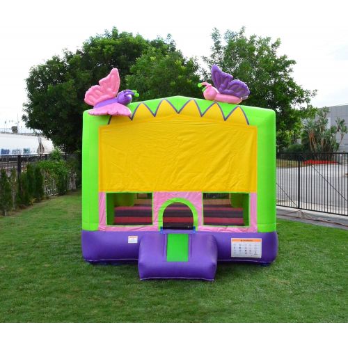  JumpOrange JC-BH13BE Inflatable Bounce House, 13 x 13