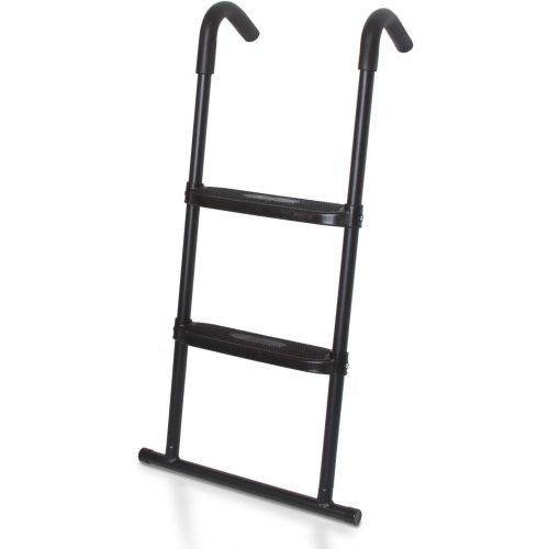  JumpSport SureStep Trampoline Ladder | Powder Coated & UV Treated for Lasting Weather Protection | Sturdy Design, Large, Flat Platform Steps