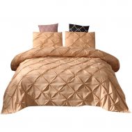 Juner Bedding Comforter Duvet Insert - Quilted Comforter with Corner Tabs - Hypoallergenic, 3D Printed...