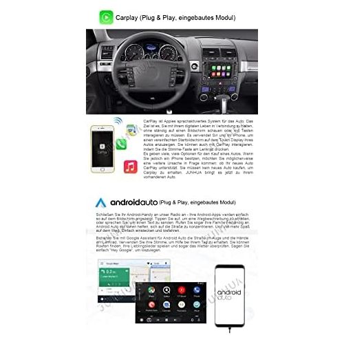  Junhua Built in DAB+ Android 10.0 8 Core 4GB RAM + 64GB ROM Car Radio DVD GPS Navigation for VW T5 Touareg I II 7LA, 7L6, 7L7 TPMS DVR Supports Bluetooth 5.0 WiFi 4G USB MP3