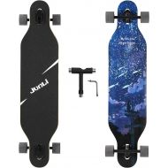 [아마존베스트]Junli 41 Inch Freeride Skateboard Longboard - Complete Skateboard Cruiser for Cruising, Carving, Free-Style and Downhill