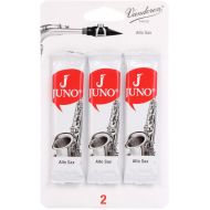 Juno JSR612/3 Alto Saxophone Reeds - 2.0 (3-pack)