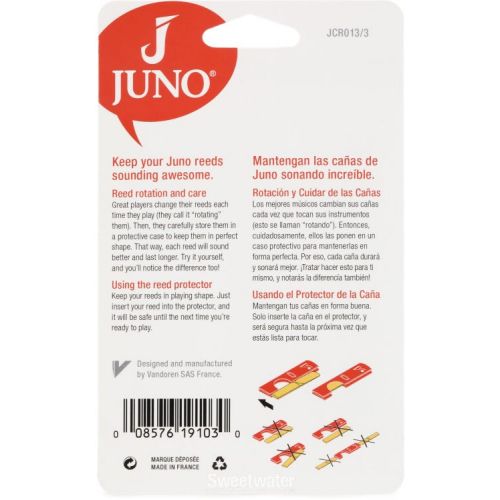  Juno JCR013/3 Bb Clarinet Reeds - 3.0 (3-pack)