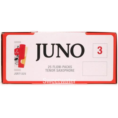  Juno JSR71325 Tenor Saxophone Reeds - 3.0 (25-pack)