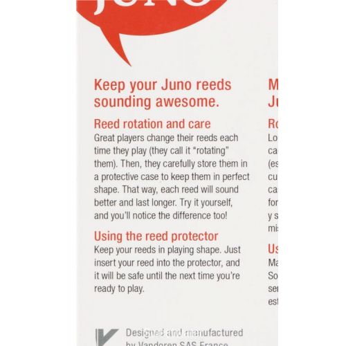  Juno JCR012/3 Bb Clarinet Reeds - 2.0 (3-pack)