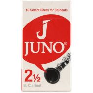 Juno JCR0125 Bb Clarinet Reeds - 2.5 (10-pack)