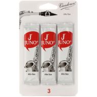 Juno JSR613/3 Alto Saxophone Reeds - 3.0 (3-pack)