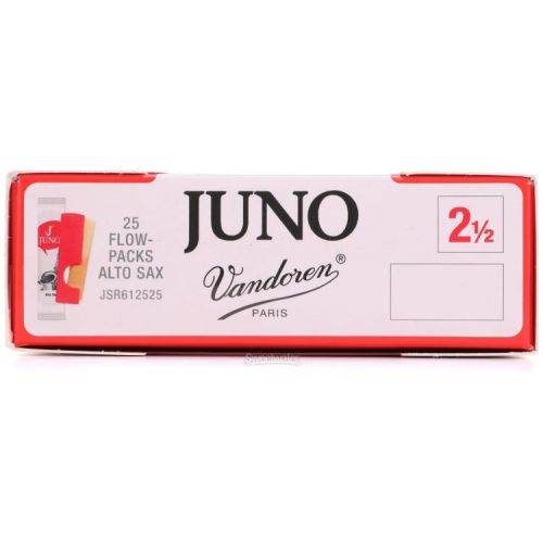  Juno JSR612525 Alto Saxophone Reeds - 2.5 (25-pack)