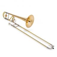 Jupiter XO Series Bb Slide Trombone with F Attachment with Rose Brass Bell, 1236RL-O