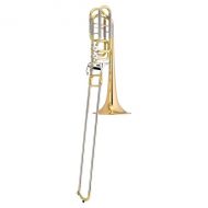 Jupiter Bass Trombone Double Independent Rotor with Rose Brass Bell, JTB1180R