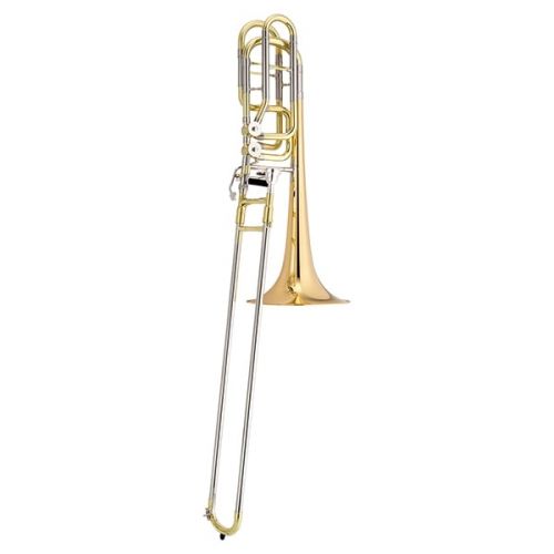  Jupiter Bass Trombone Double Independent Rotor with Rose Brass Bell, JTB1180R