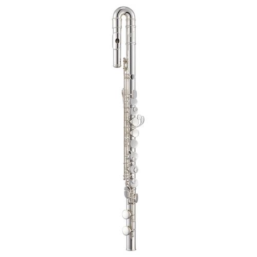  Jupiter Silver-Plated Alto Flute with Curved Headjoint, JAF1000U