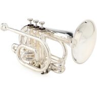 Jupiter JTR710S Pocket Bb Trumpet - Silver Plated