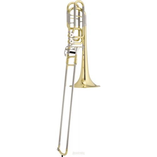  Jupiter JTB1180 Intermediate Bass Trombone - Clear Lacquer