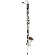 Jupiter JBC1000N Intermediate Bb Bass Clarinet with Nickel-plated Keys - Multi-Section Wooden Case