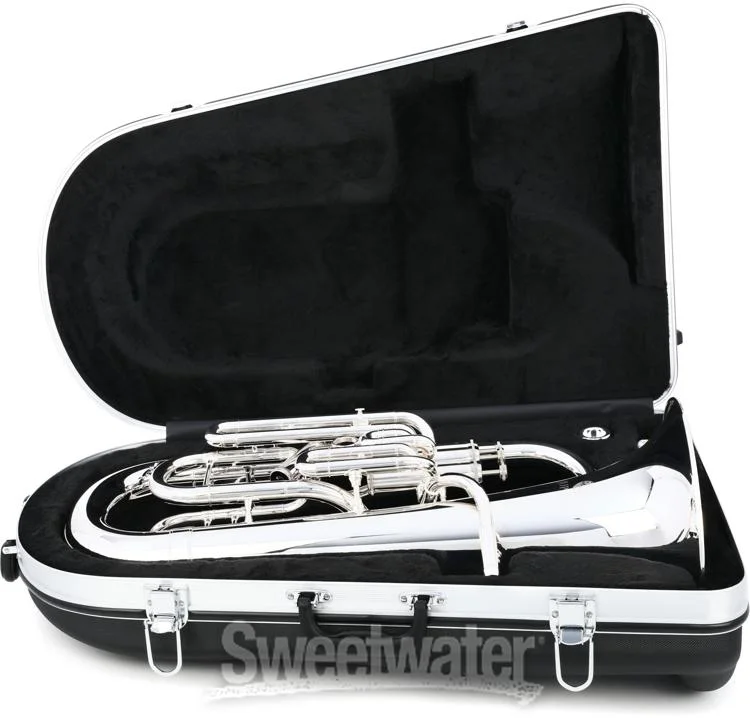  Jupiter JEP1020S Intermediate 4-valve Euphonium - Silver-plated