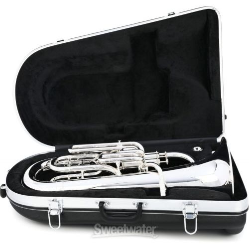  Jupiter JEP1020S Intermediate 4-valve Euphonium - Silver-plated