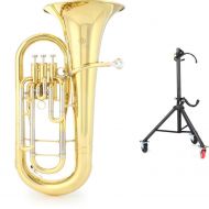 Jupiter JEP700 3-valve Student Euphonium and The Hug Stand - Lacquer