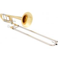 Jupiter JTB1150FO Intermediate Trombone - Red Brass Bell - F Attachment - Clear Lacquer