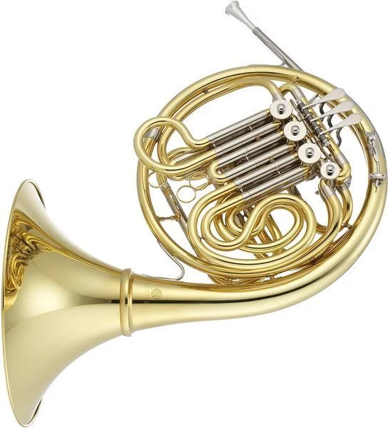  Jupiter JHR1100D Intermediate Double French Horn with Detachable Bell - Clear Lacquer