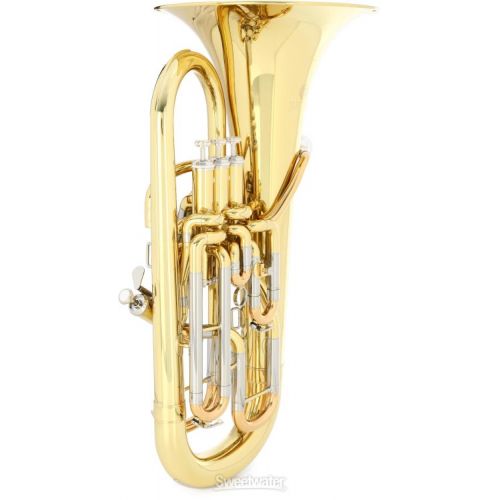  Jupiter JEP1120 3+1 Valve Professional Compensating Euphonium - Clear Lacquer