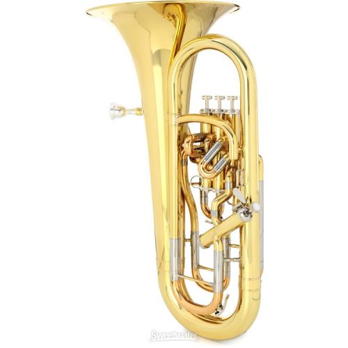  Jupiter JEP1120 3+1 Valve Professional Compensating Euphonium - Clear Lacquer