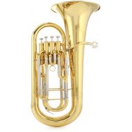 Jupiter JEP1000 Intermediate 4-valve Euphonium - Clear Lacquer