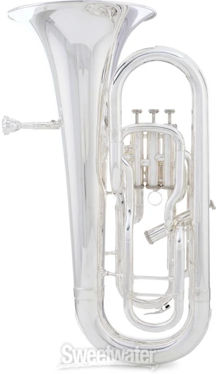  Jupiter JEP1020S Intermediate 4-valve Euphonium - Silver-plated Demo