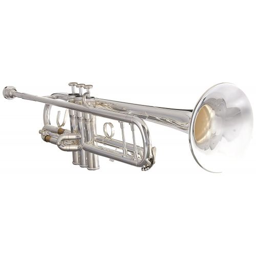  Jupiter 1102RS Bb Trumpet, Silver Plated Yellow Brass