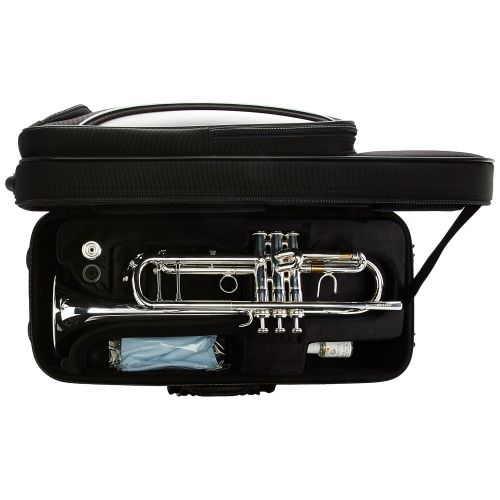  Jupiter 1102RS Bb Trumpet, Silver Plated Yellow Brass