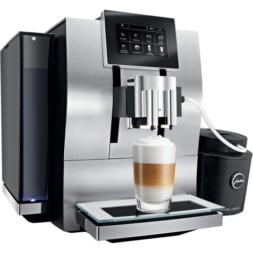  Jura Z8 Aluminum Automatic Espresso & Cappuccino Machine with Touch screen