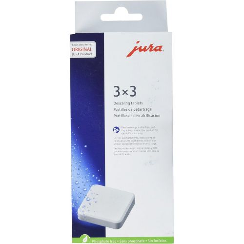  Jura Decalcifying Tablets for All Jura Machines, 27 Count