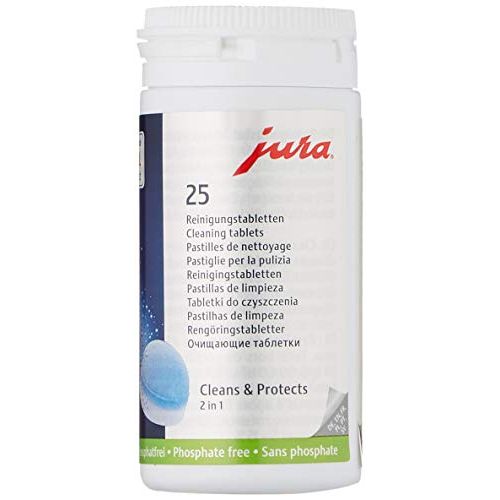  Jura 2-Phase Cleaning Tablets (25 tablets)