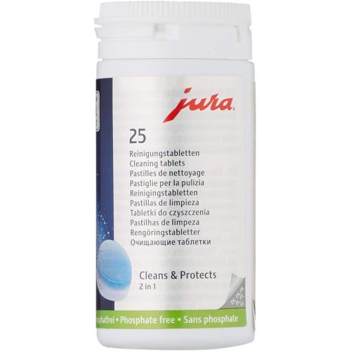  Jura 2-Phase Cleaning Tablets (25 tablets)