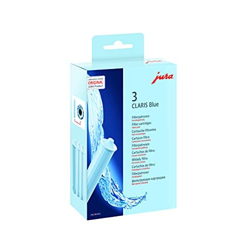 Jura 71312 Claris Water Filter, Pack of 3, Blue
