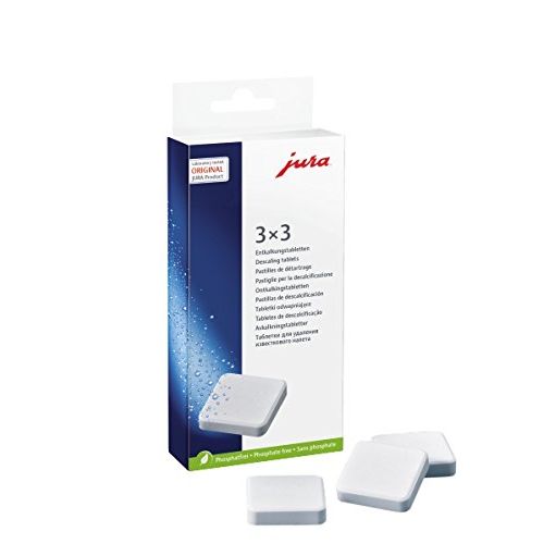  Jura 66281 Decalcifying/Descaling Tablets (9 tablets)