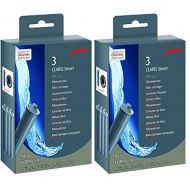 Jura CLARIS Smart Espresso Machine Water Filter, Cartridge - 2 Box of 3 set, 6 Count