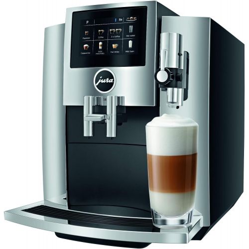  JURA S8 Automatic Coffee Machine, Chrome