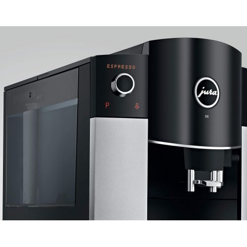  Jura D6 Automatic Coffee Machine, 1, Platinum