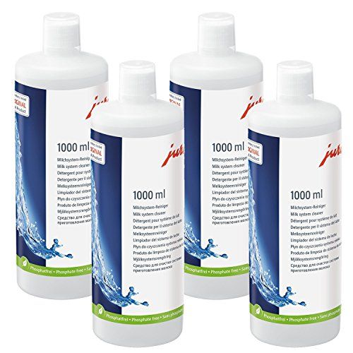  Set of 4 Jura Cappuccino Cleaner for Fully Automatic Machines 1000 mL