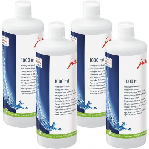  Set of 4 Jura Cappuccino Cleaner for Fully Automatic Machines 1000 mL