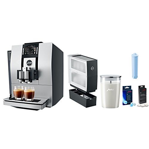  Jura Z6 Coffee & Beverage Center With Additional Bonus Cup Warmer, Glass Milk Container, Descaling Tablets, Cleaning Tablets, Clearyl Filter