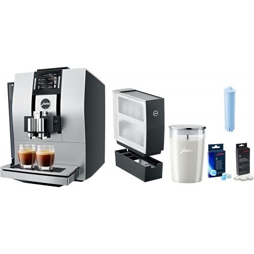  Jura Z6 Coffee & Beverage Center With Additional Bonus Cup Warmer, Glass Milk Container, Descaling Tablets, Cleaning Tablets, Clearyl Filter