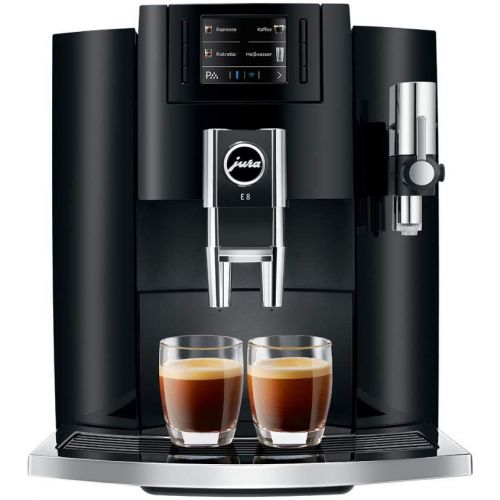  Jura E8 Automatic Coffee Machine 15270, Piano Black