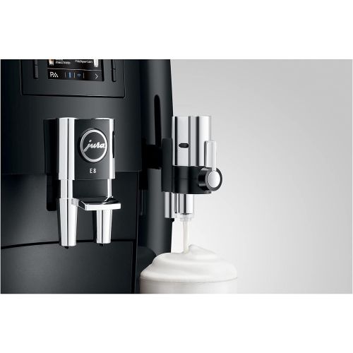  Jura E8 Automatic Coffee Machine 15270, Piano Black